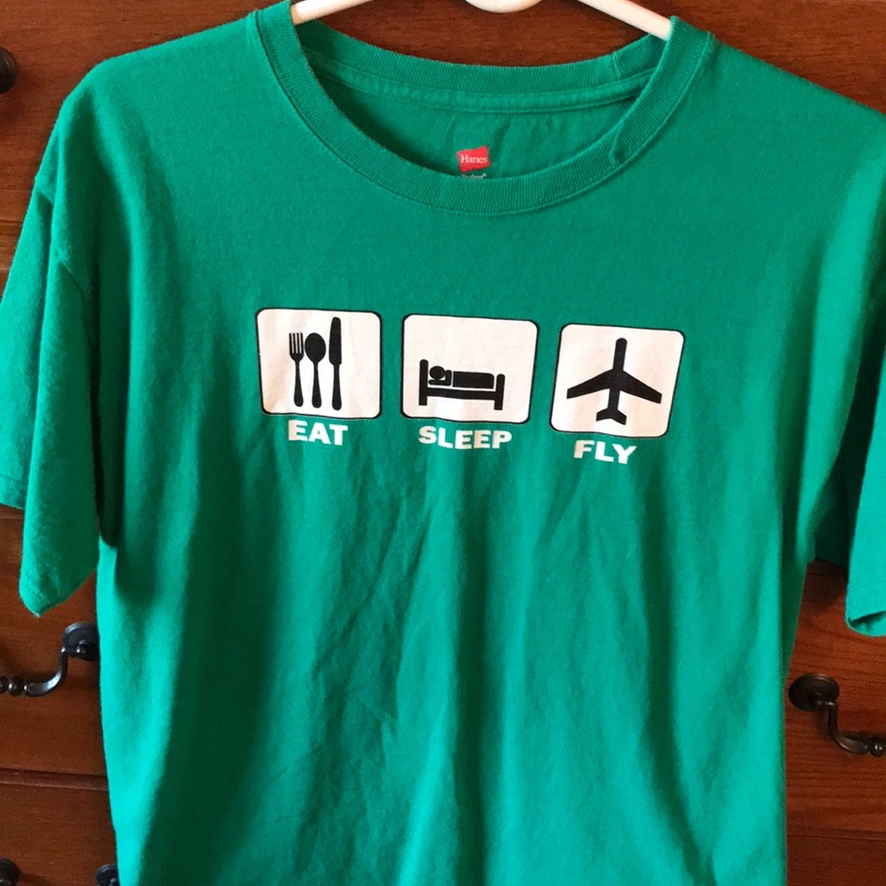 Men’s Eat Sleep Fly shirt